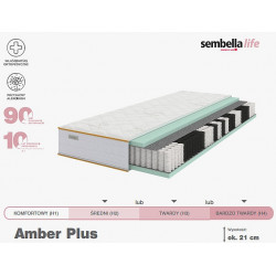 Amber Plus - materac kieszonkowy (Sembella)