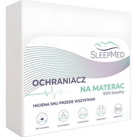 ochraniacz na materac SleepMed wodoodporny