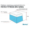 Hevea Fitness Bio Lateks - materac piankowo-lateksowy