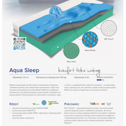 Aqua Sleep - materac termoelastyczny Materasso