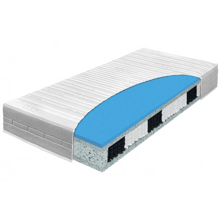 materac Materasso Hybrid Aquasleep w pokrowcu Nordic Cold