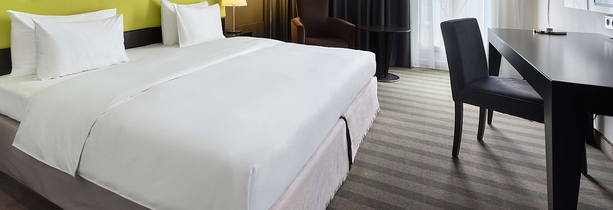 materac w hotelu