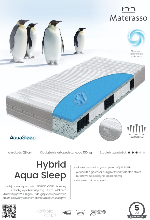 materac hybrid aqua sleep