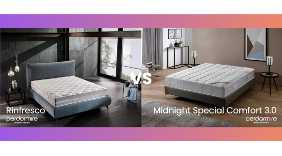 Midnight Special Comfort czy Rinfresco? - porównanie luksusowych materacy PerDormire
