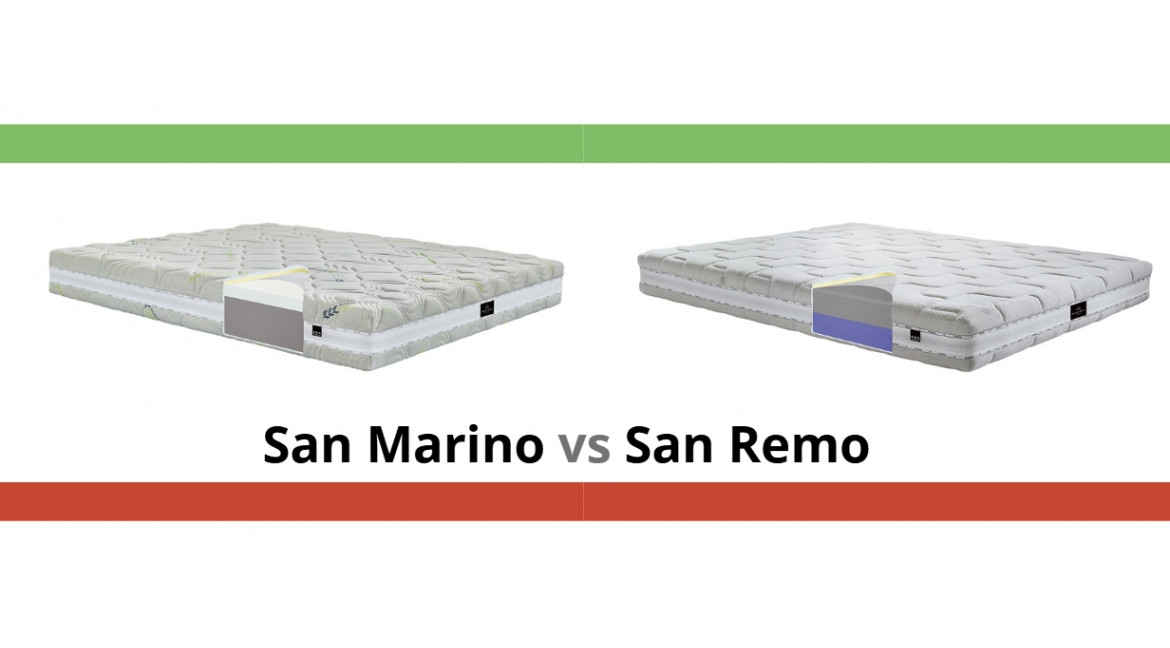 Materasso San Marino vs San Remo – który materac wybrać?